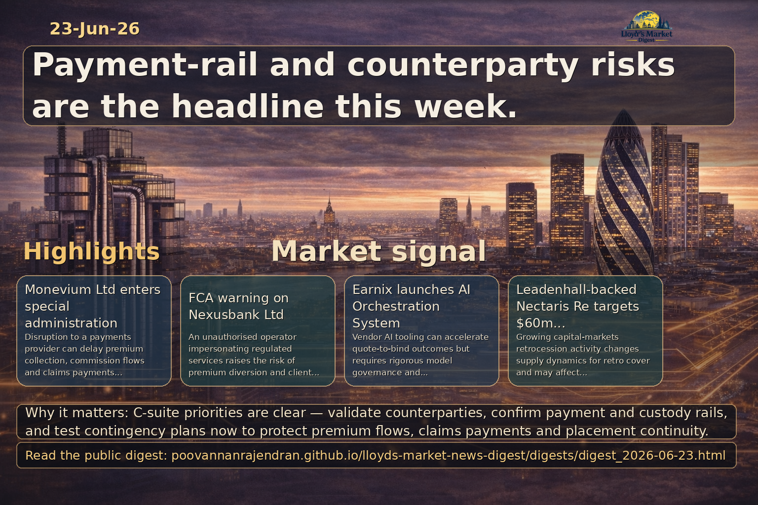 LinkedIn digest visual summary for 2026-06-23